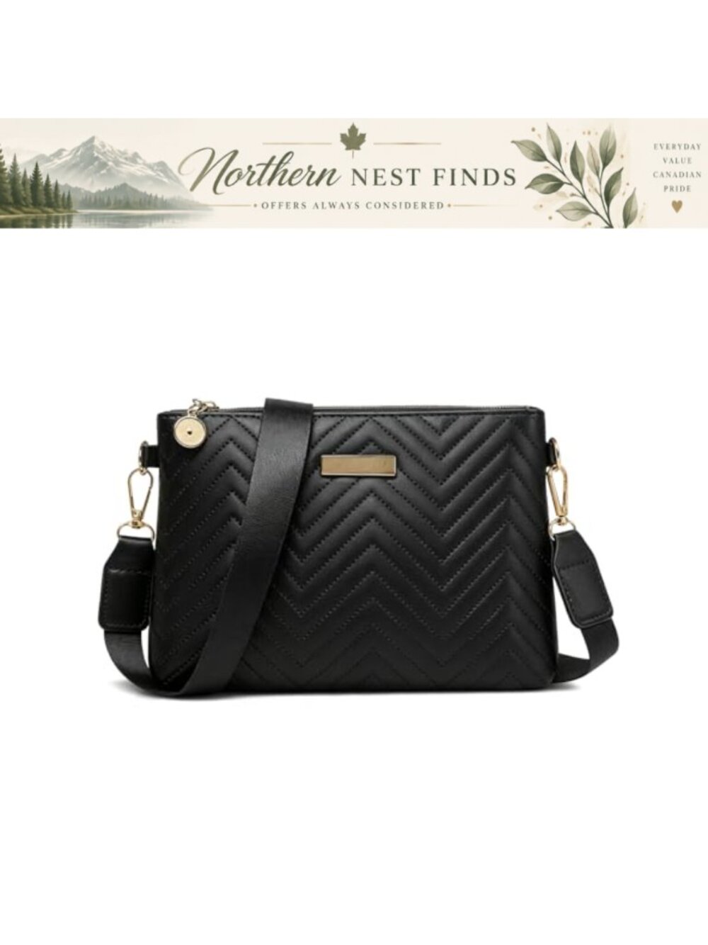 PU Leather Small Crossbody Phone Purse with Detachable Strap